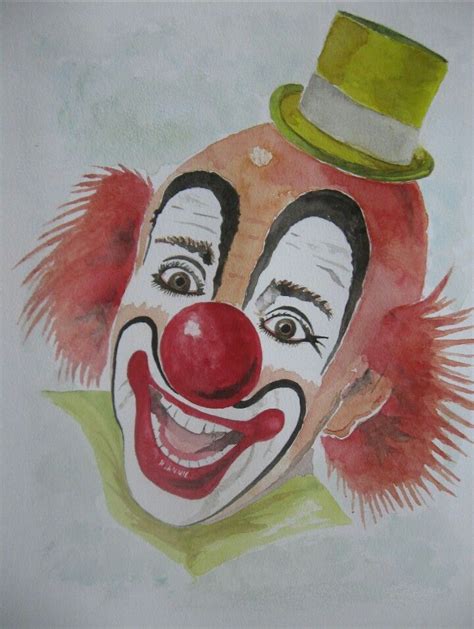 Clown Peinture Art Joker Clown Le Clown Creepy Clown Cartoon Faces