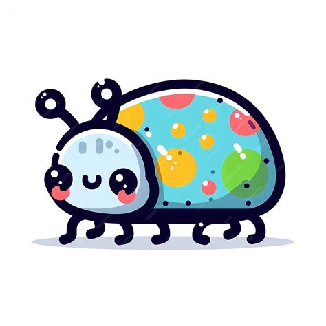 Premium Vector | Colorful cute bug hand drawn vector illustration