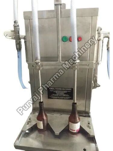 Semi Automatic Volumetric Liquid Filling Machine At Rs In