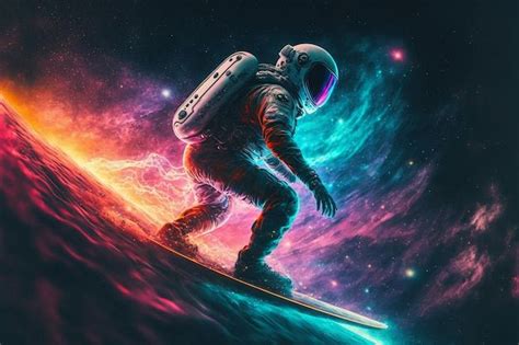 Premium Photo | An astronaut surfing the nebula | Nasa wallpaper, Astronaut wallpaper, Space art ...