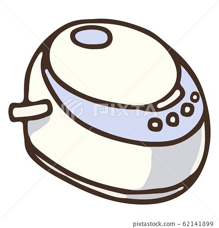 Hand Painted Rice Cooker Stock Illustration 62141899 PIXTA