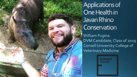 Dinner lecture: Applications of One Health in Javan Rhino Conservation ...