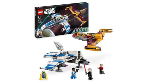 Lego Star Wars New Republic E Wing Vs Shin Hatis Starfighter