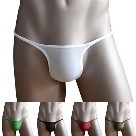 String Bikini Homme Sous V Tement Pour Toutes Saisons Haute Lastique Soie Gla EBay