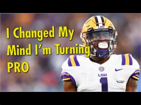 Lsu Wr Kayshon Boutte Declares For Nfl Draft Youtube