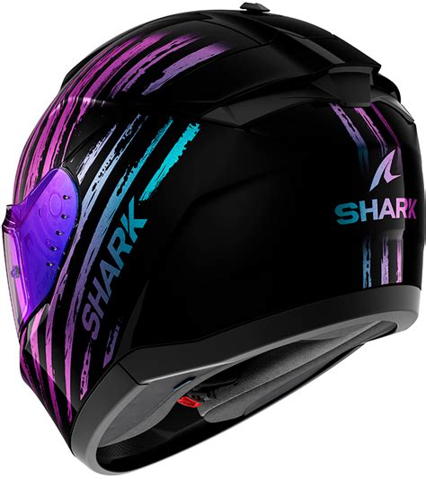 Shark Ridill Assya Black Glitter Black Kxk Full Face Helmet Rad Eu En