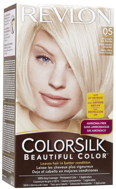 Colorsilk By Revlon Beautiful Hair Color Ultra Light Ash Blonde