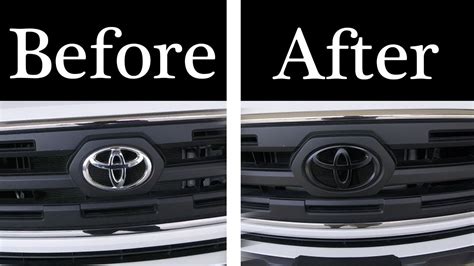 Toyota Tundra Grille Emblem Replacement