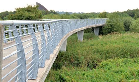 The Millennium Footbridge Ballymena 3 © Albert Bridge Cc By Sa20