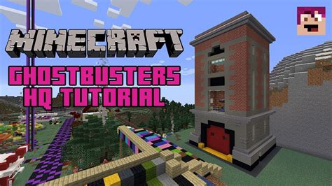 Ghostbusters Firehouse Hq Tutorial │minecraft Survival │ozsomefun Ep01