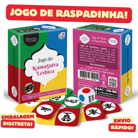 Jogo Raspadinha De Cartas Kama Sutra L Sbica Divers O Jogo Er Tico Para Casal Namorados Sex