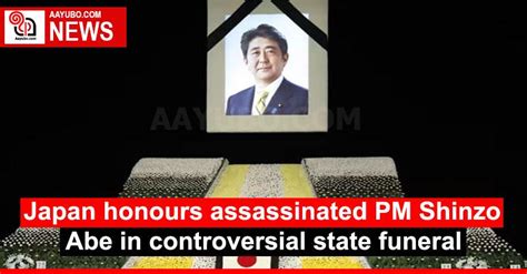 Japan Honours Assassinated Pm Shinzo Abe In Controversial State Funeral