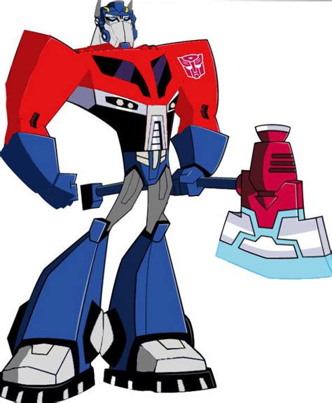 Transformers Animated Optimus Prime Redesign by MongusSansus on DeviantArt