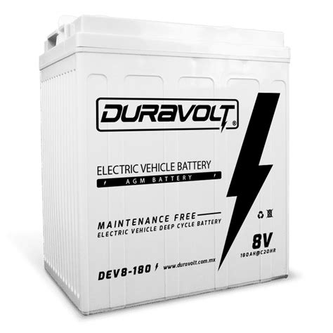 Bater A Sellada Dev Duravolt Vrla Agm V Ah Battery Depot