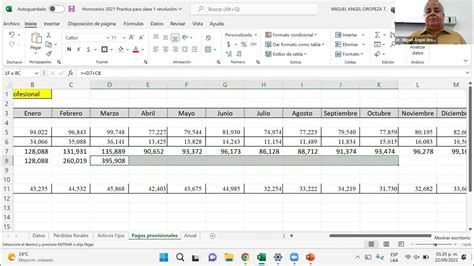 Ejercicio I Y Ii Determinación Isr Por Actividades Empresariales Y Profesionales Sólo