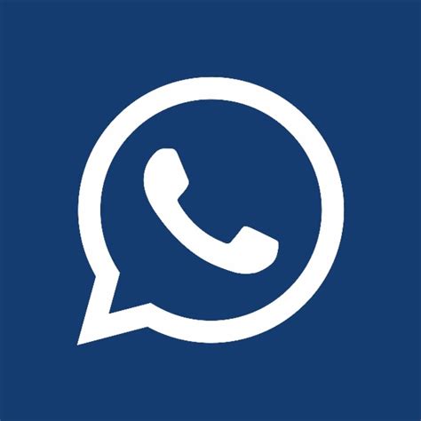 Blue whatsapp logo png - campusfaher