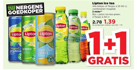 Lipton Ice Tea Gratis Aanbieding Bij Plus Folders Nl