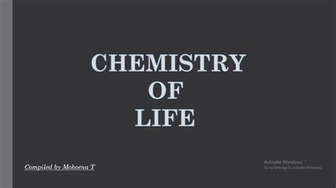 Enzymes Chemistry Of Life Youtube