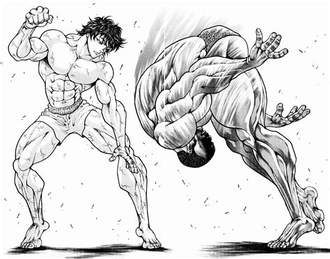 Baki Coloring Pages