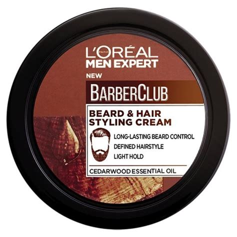 L Oréal Men Expert Barber Club Beard Hair Styling Cream 75ml Hair Superdrug