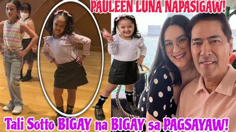 Anak Ni Vicsotto At Pauleen Luna Na Si Tali Sotto Bigay Na Bigay Sa