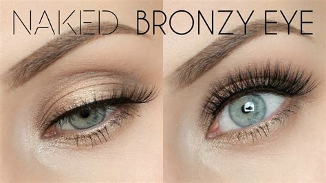 Original Naked Palette Bronze Smokey Eye Tutorial Lashes Love Leather Youtube