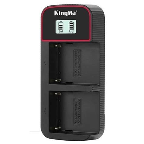 KINGMA BM058 F970 LCD Display Dual Charger For NP F970 L Series Info