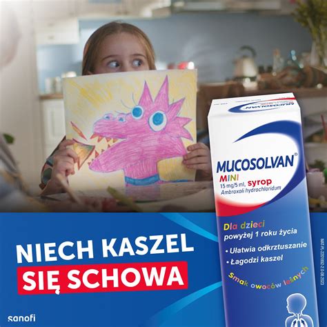 Mucosolvan Mini łagodzenie i odksztuszanie mokrego kaszlu 100 ml