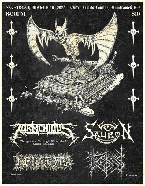 My War bands first show! Any of you maniacs in Detroit should go. : r/WarMetal