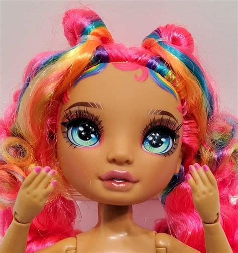 RAINBOW HIGH ROCKSTARS Carmen Major Nude Articulated Fashion Doll EUR 14 57 PicClick FR