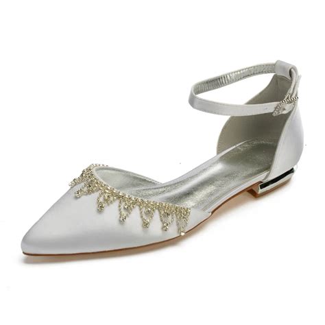 Buy Creativesugar Pointed Toe Dorsay Lady Satin