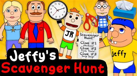 Sml Movie Jeffy S Scavenger Hunt Animation Youtube