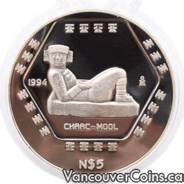 Mexico Peso Chaac Mool Oz Silver Coin Professional Dealers