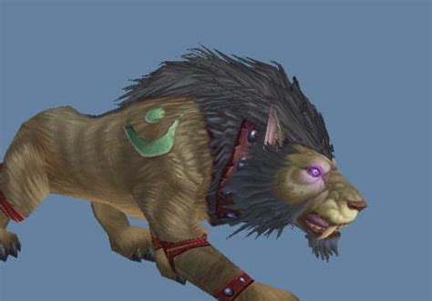 Animal Worgen Druid Cat Form 3d Model 3ds Max 123free3dmodels