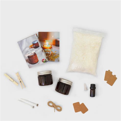 Wax And Wick Calm Club Scented Candle Making Kit