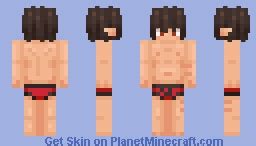 Joey Naked Scared Minecraft Skin