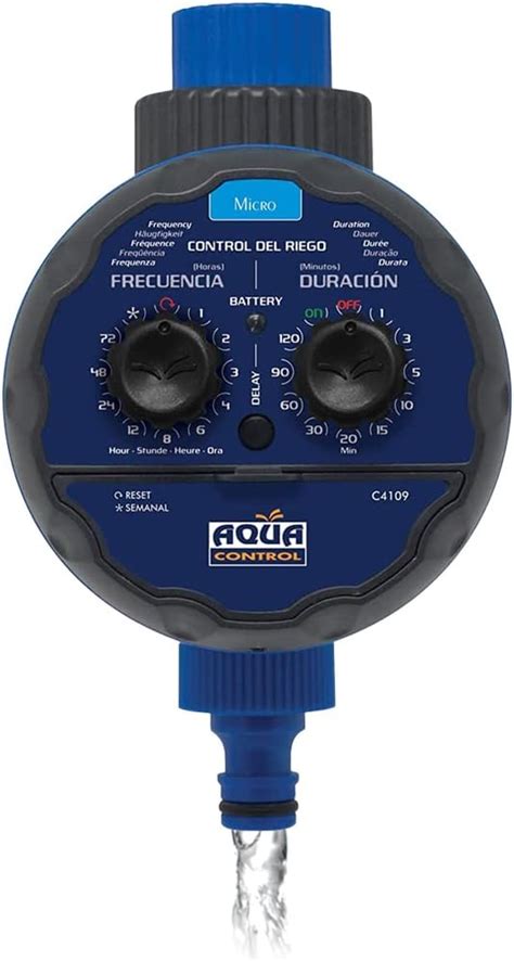 Aqua Control C Programador De Riego Para Jard N Modelo Acorazado