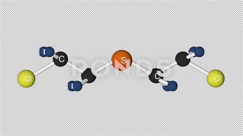 Gas Molecules Structure