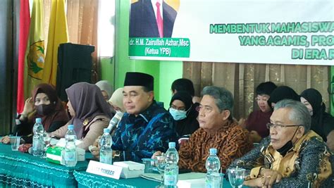 Pada Gelaran Pembukaan Pkkmb Tahun 2022 Ketua Yayasan Pendidikan