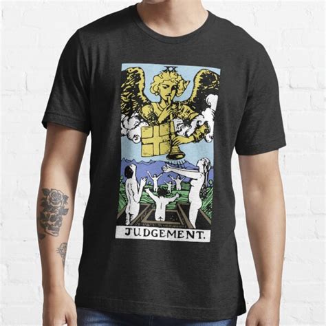 Judgment Day Tarot Judgement T Shirt By Joepseudo Redbubble