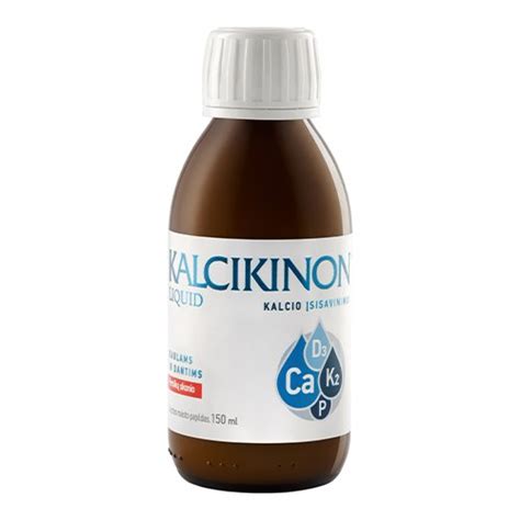 Kalcikinon Liquid Skystas Kalcis Su Vit D K Fosforu Ml