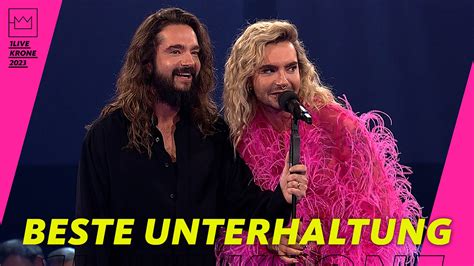 Bill Und Tom Kaulitz Gewinnen Die Krone Beste Unterhaltung Videos