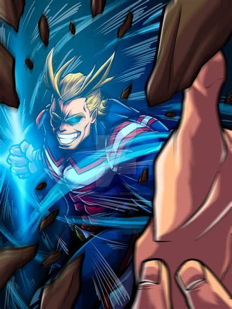 All Might Boku No Hero Academia By Tintacleofficial On Deviantart