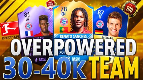 The Best Cheap Overpowered 30k To 40k Bundesliga Fut Champions Squad Builder Fifa 17 Ultimate