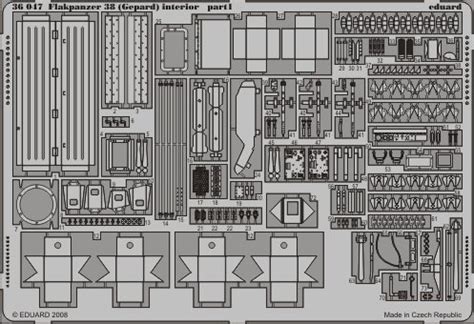 MODELIMEX Online Shop | SET Flakpanzer 38 (Gepard) interior (ITAL ...