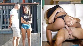 Submissive Brazilian Babe Fucks A Stranger On A Sofa Xhamster