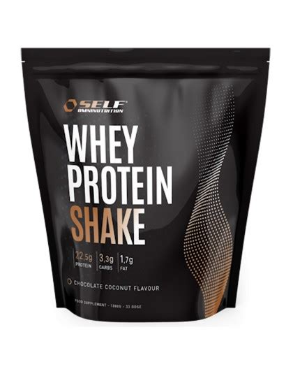 Self Whey Protein Shake 1 Kg Proteine Del Siero Del Latte Gusti Vari