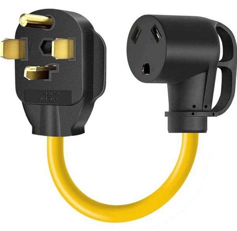 Dryer EV Power Adapter Cord Sets 30 NEMA 6 30P To 50 NEMA 14