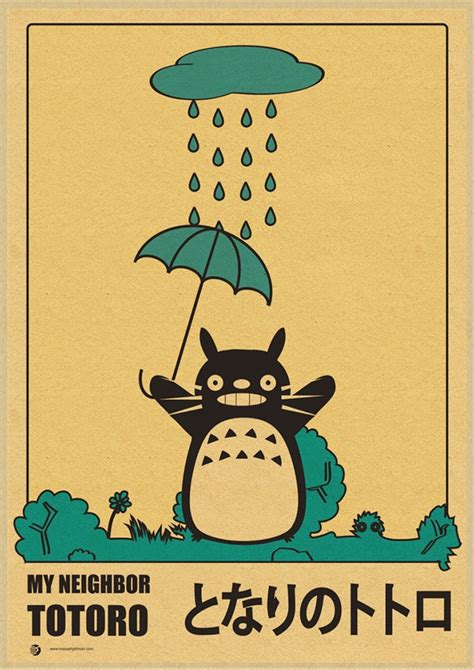 Fraft Paper Totoro Poster - Totoro Merchandise