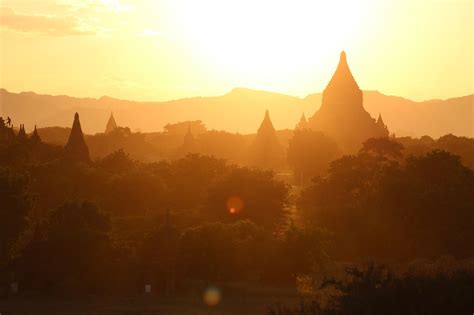 Bagan Sunrise Mood Morning Sun - Free photo on Pixabay